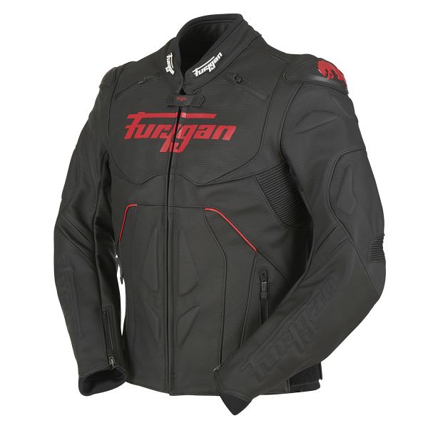 Blouson Moto Furygan Raptor Evo Black Red