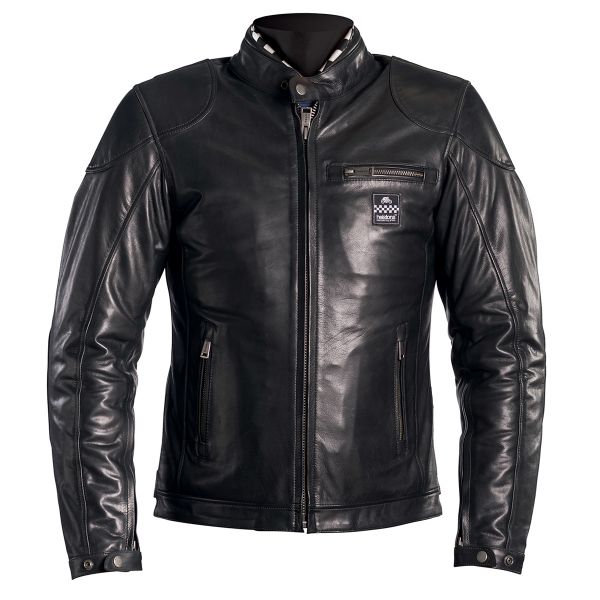 Blouson Moto Helstons Road Leather Black Blouson Moto Helstons Road Leather Black
