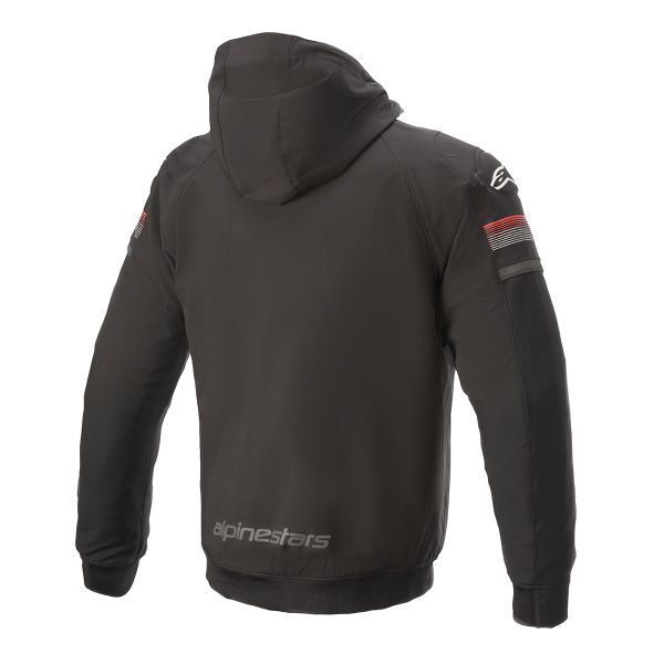 Alpinestars Sektor V2 Tech Hoodie Black Bright Red