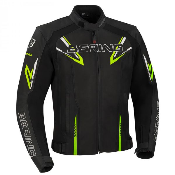Blouson Moto Bering Skope Black Fluo