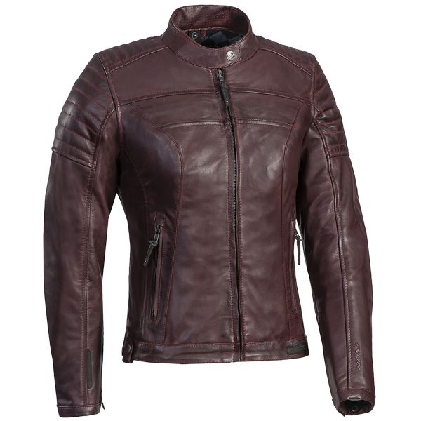 Blouson Moto Ixon Spark Lady Burgundy