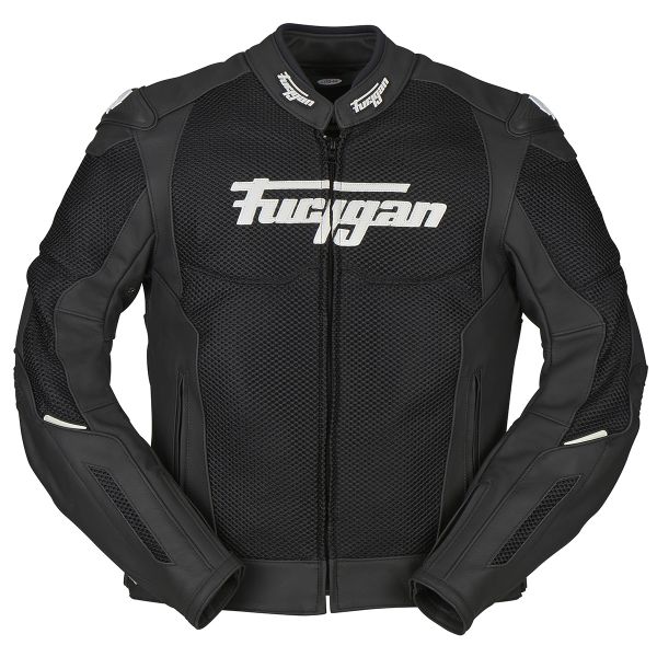 Blouson Moto Furygan Speed Mesh Evo Black White Blouson Moto Furygan Speed Mesh Evo Black White
