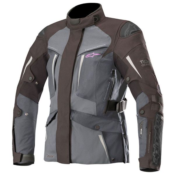 Blouson Moto Alpinestars Stella Yaguara Black Dark Grey Mid Grey Blouson Moto Alpinestars Stella Yaguara Black Dark Grey Mid Grey