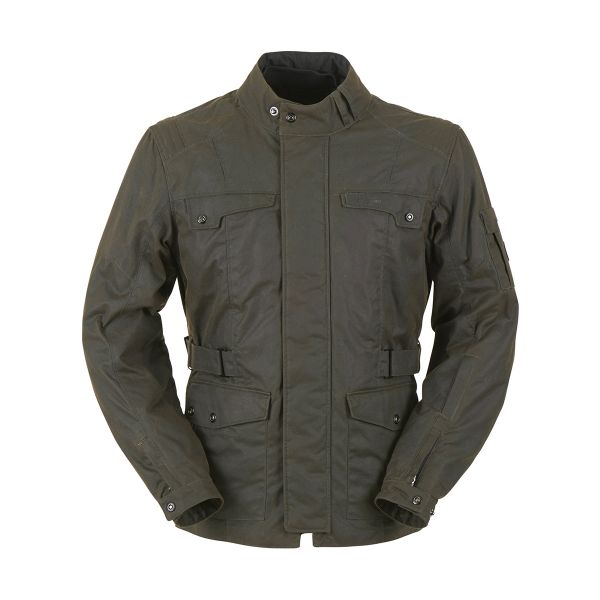Blouson Moto Furygan Thruxton Marron Antik