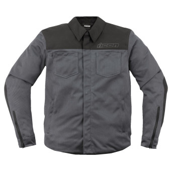 Blouson Moto ICON Upstate Mesh Grey Blouson Moto ICON Upstate Mesh Grey