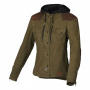 Blouson Moto Macna Inland Ladies Green Brown