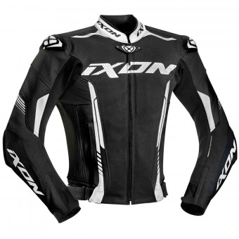 Blouson Moto Ixon Vortex 2 Jacket Noir Blanc