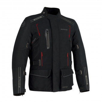 Veste Moto Bering Yukon Gore-Tex Noir