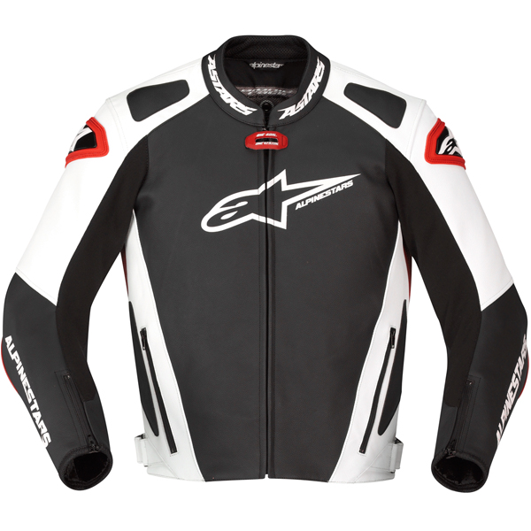 Blouson Moto Alpinestars GP PRO Noir Blanc Rouge