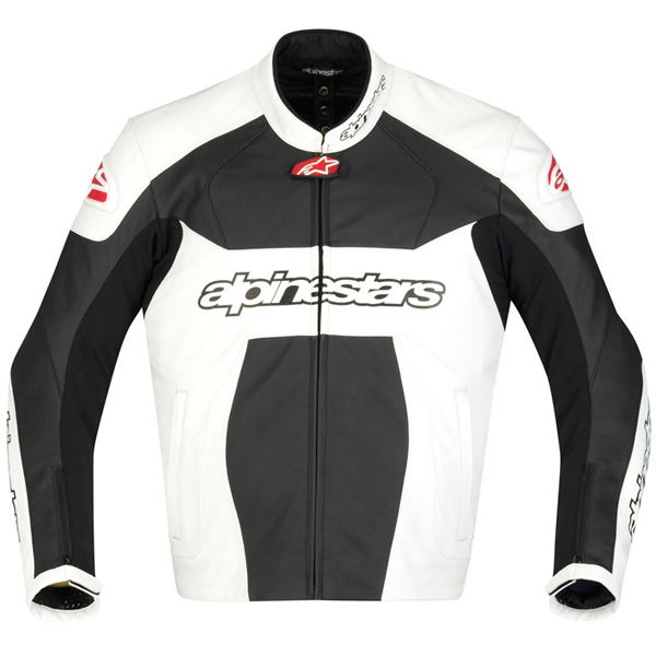 Blouson Moto Alpinestars GP Plus Noir Blanc