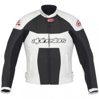 Blouson Moto Alpinestars Stella GP Plus Noir Blanc