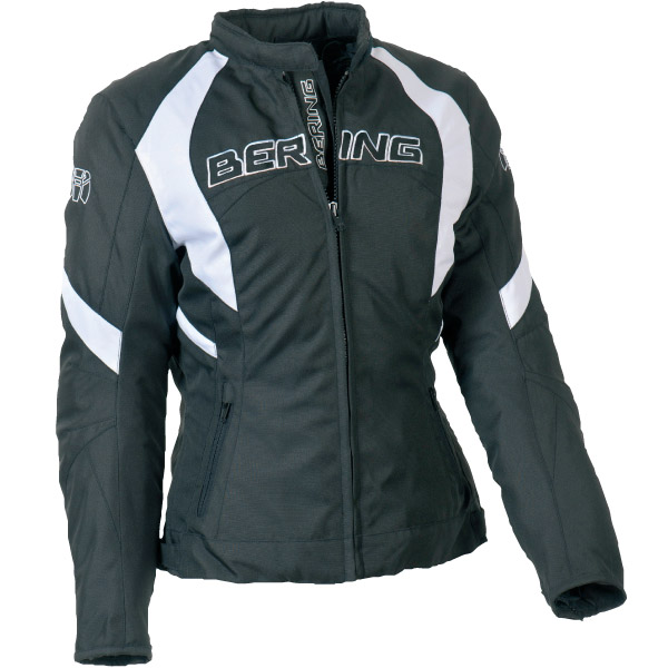 Blouson Moto Bering Lady Douchka Noir Blanc