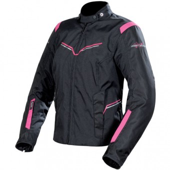 Blouson Moto Mac Adam Aster Noir Rose