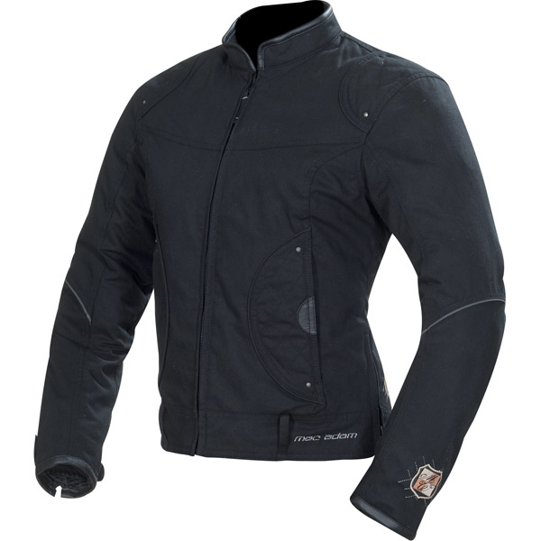 Blouson Moto Mac Adam Gaia Noir
