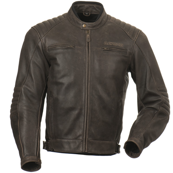 Blouson Moto Bering Branigan Marron