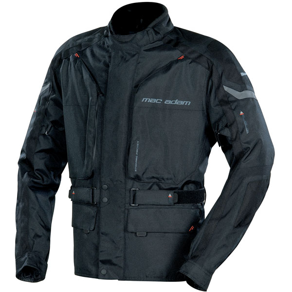 Veste Moto Mac Adam Austral Noir