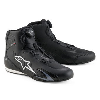 Baskets Moto Alpinestars Celer Shoes Black White Baskets Moto Alpinestars Celer Shoes Black White