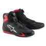 Baskets Moto Alpinestars Celer Vented Shoes Black Bright Red