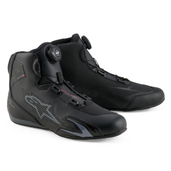 Baskets Moto Alpinestars Celer Vented Shoes Black Dark Gray