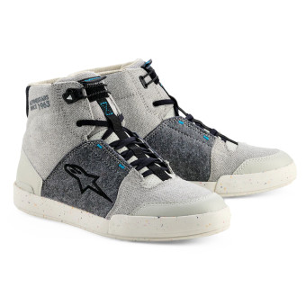 Baskets Moto Alpinestars Circal Riding Gray Black Methyl Blue