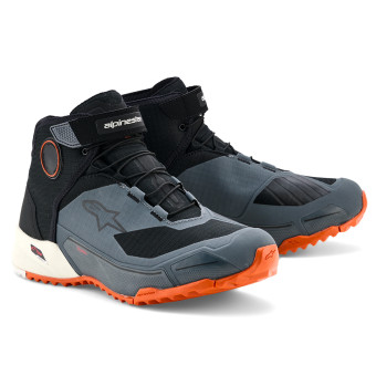 Baskets Moto Alpinestars CR-X Drystar Black Dark Gray Rust