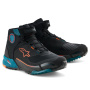 Baskets Moto Alpinestars CR-X Drystar Black Petrol Orange Fluo