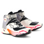 Baskets Moto Alpinestars CR-X Women Drystar White Mid Gray Black Diva Pink