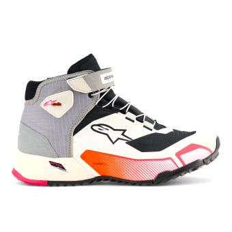 Alpinestars CR-X Women Drystar White Mid Gray Black Diva Pink