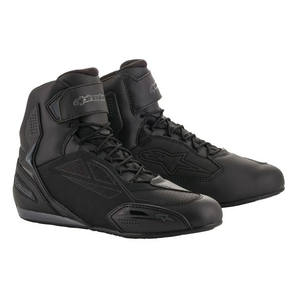 Baskets Moto Alpinestars Faster 3 Black Cool Gray