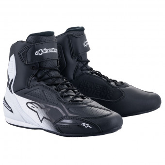 Baskets Moto Alpinestars Faster 3 Black White