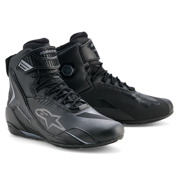 Baskets Moto Alpinestars Faster 4 Drystar Black Cool Gray