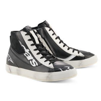 Baskets Moto Alpinestars Stated Flair Black White
