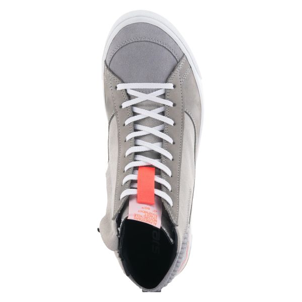 Alpinestars Stated Light Gray Red Fluo White