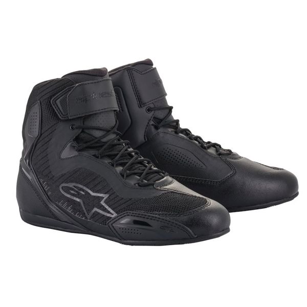 Baskets Moto Alpinestars Stella Faster 3 Rideknit Black Anthracite
