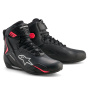 Baskets Moto Alpinestars Stella Faster 4 Drystar Black Gray Coral Fluo