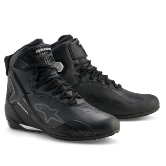 Baskets Moto Alpinestars Stella Faster 4 Drystar Black Silver
