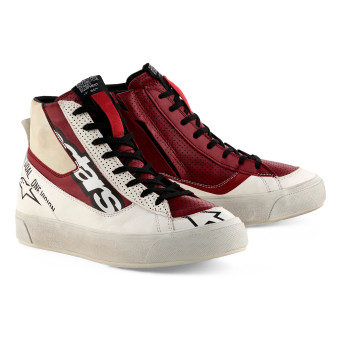 Baskets Moto Alpinestars Stella Stated Flair White Rio Red Baskets Moto Alpinestars Stella Stated Flair White Rio Red