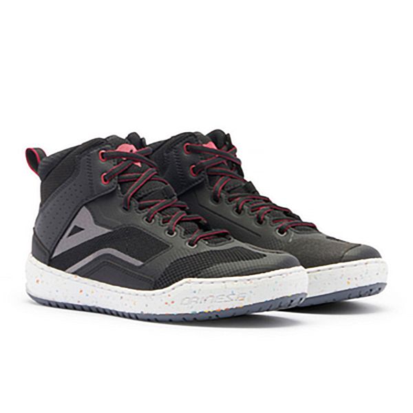 Baskets Moto Dainese Suburb Air Woman Black White Apple Butter Baskets Moto Dainese Suburb Air Woman Black White Apple Butter