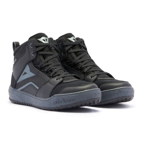 Baskets Moto Dainese Suburb D-WP Woman Black Iron Gate Metal