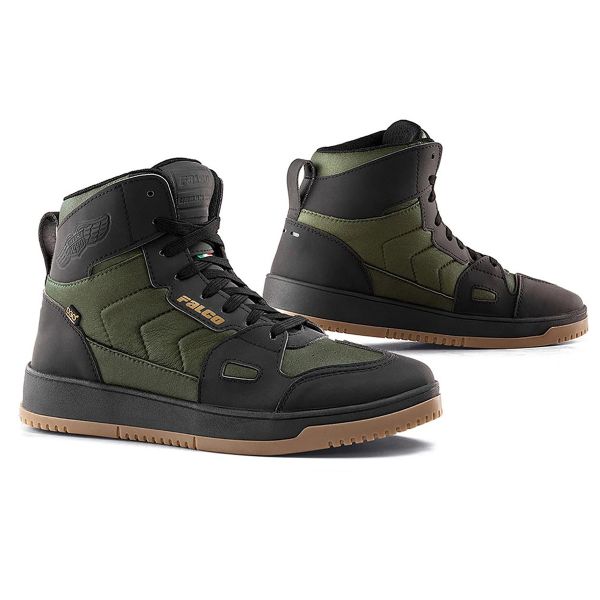 Baskets Moto Falco Harlem Lady Army