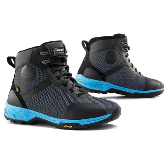 Baskets Moto Falco Hyke Black Cyan Baskets Moto Falco Hyke Black Cyan