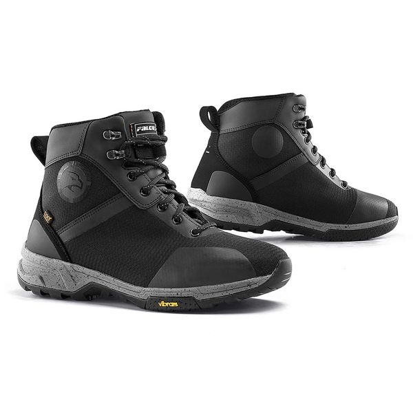 Baskets Moto Falco Hyke Black Baskets Moto Falco Hyke Black