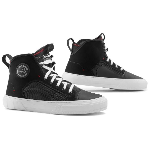 Baskets Moto Falco Starboy 4 Black White