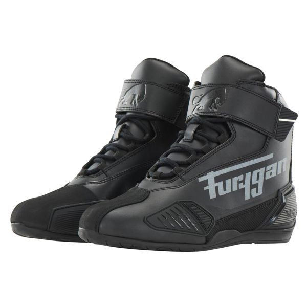 Baskets Moto Furygan V5 D3O WP Black Anthracite