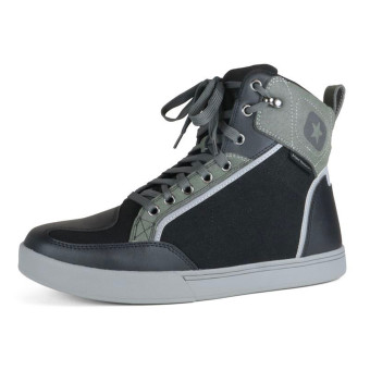 Baskets Moto HARISSON West Black Grey Baskets Moto HARISSON West Black Grey