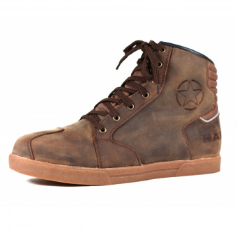 Baskets Moto HARISSON Yankee Raw Brown Baskets Moto HARISSON Yankee Raw Brown