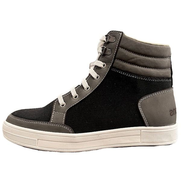 Baskets Moto Helstons Osaka Air Black Grey Baskets Moto Helstons Osaka Air Black Grey