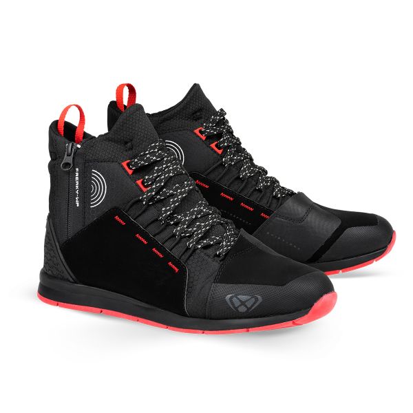 Baskets Moto Ixon Freaky WP Black Red White