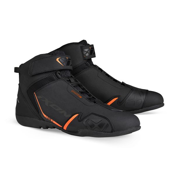 Baskets Moto Ixon Gambler Black Orange