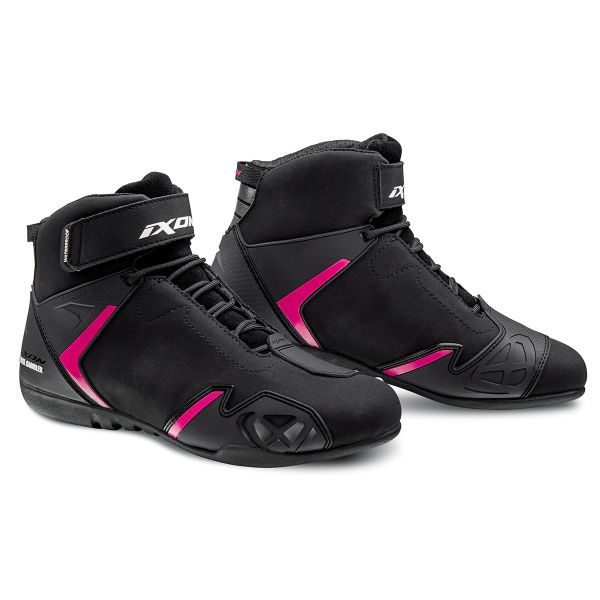 Baskets Moto Ixon Gambler WP Lady Black Fushia Baskets Moto Ixon Gambler WP Lady Black Fushia
